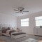 Ekena Millwork 36 1/2-in. OD x 30 1/4-in. ID Ceiling Ring with 20 7/8-in. OD Ceiling Medallion Palmetto Accent Kit CRM35PI20PM - alternate 3